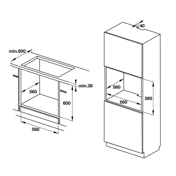 Lò nướng âm tủ Smeg SFP6604PNXE 535.64.513