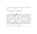 Chậu rửa Malloca MS 1025R New