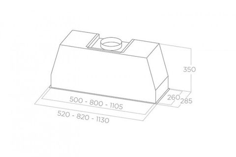 Hút mùi âm tủ Elica CT35 PRO