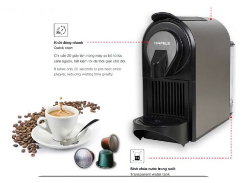 Máy pha cà phê dạng viên nén Hafele HS-C31S 535.43.021