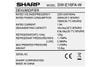 Máy lọc không khí kèm hút ẩm Sharp DW-E16FA-W