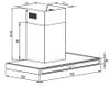 Máy hút mùi áp tường Kocher K-225D