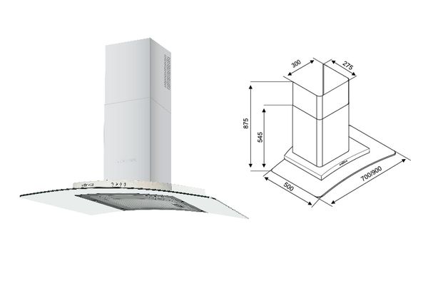 MÁY HÚT MÙI KOCHER K- 8970