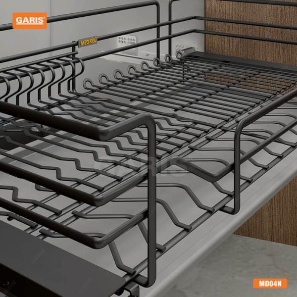 GIÁ XOONG NỒI, BÁT ĐĨA TỦ DƯỚI GARIS MD04N