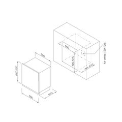 Máy rửa chén âm tủ Malloca  MDW14-B09FI