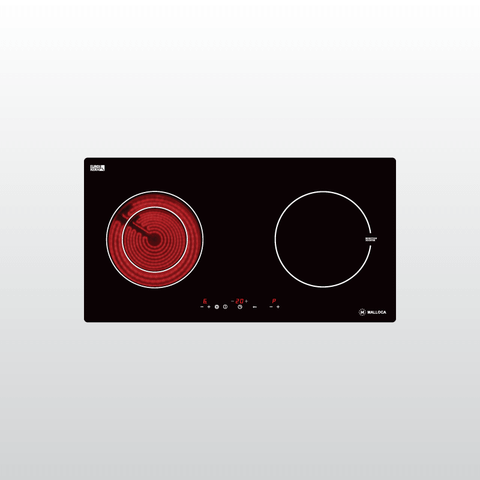 Bếp kết hợp điện từ Malloca MH-02IR D