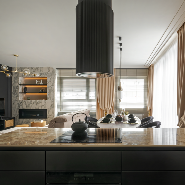 Máy hút mùi đảo Malloca Monoblack K-382B