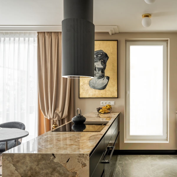 Máy hút mùi đảo Malloca Monoblack K-382B