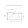 Chậu rửa chén Malloca MS 1011P