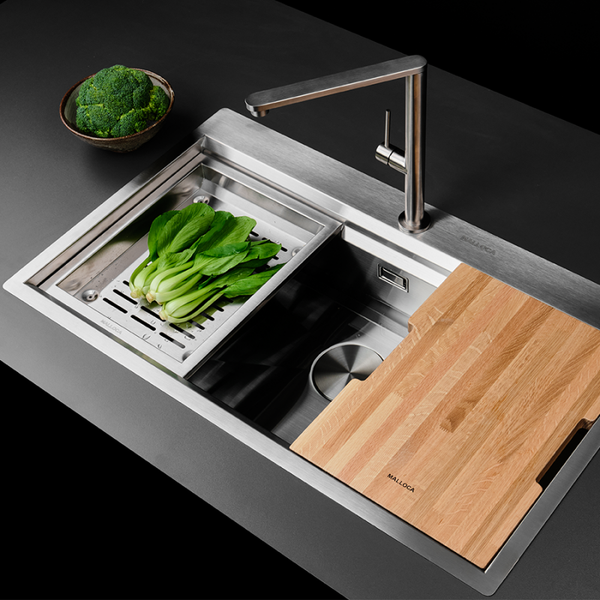 Chậu rửa bát âm Malloca MS 861