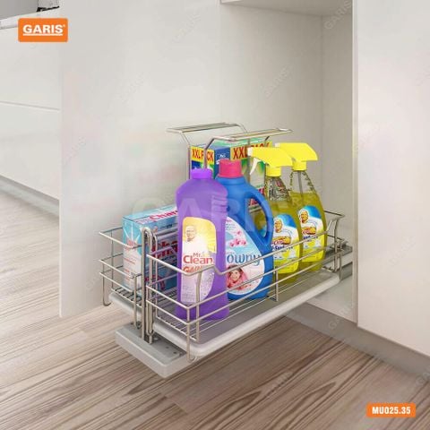GIÁ ĐỂ CHAI LỌ TẨY RỬA TỦ DƯỚI GARIS MU02.35