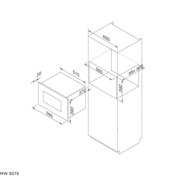 Lò Vi Sóng Malloca MW 927S
