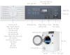 Máy sấy thông hơi Electrolux UltimateCare 9 kg EDS904H3WC