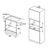 Lò nướng âm tủ Hafele HO-K60B 534.05.581