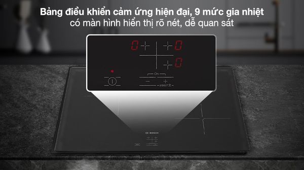 Bếp từ 3 vùng nấu Bosch PUC61KAA5E