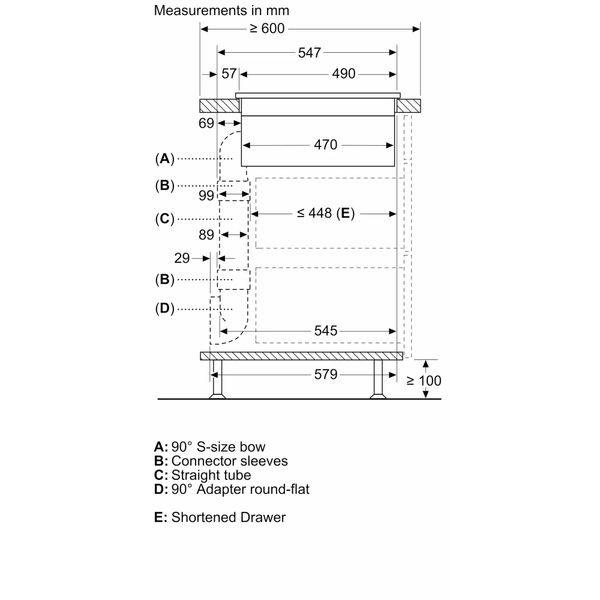 Bếp Từ Kết Hợp Hút Mùi Bosch PXX875D67E Serie 8