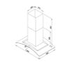 Máy hút khử mùi đảo MC 9081 ISLAND NEW