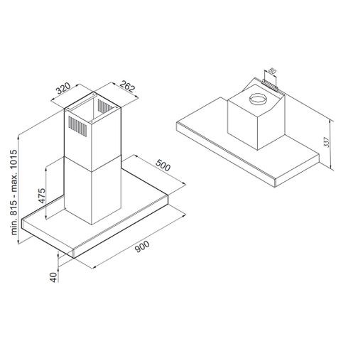 MÁY HÚT MÙI ĐẢO FAGOR 3CFB-901IX