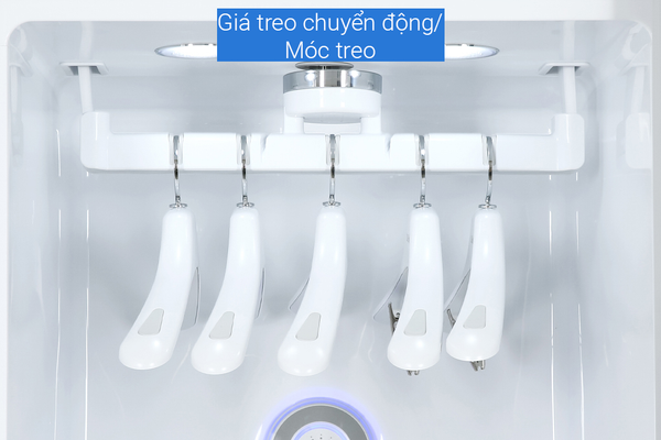 Tủ chăm sóc quần áo thông minh LG Styler Inverter 5 móc S5MB