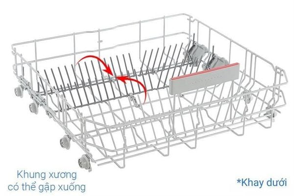Máy rửa bát độc lập Bosch SMS4EMI06E Serie 4