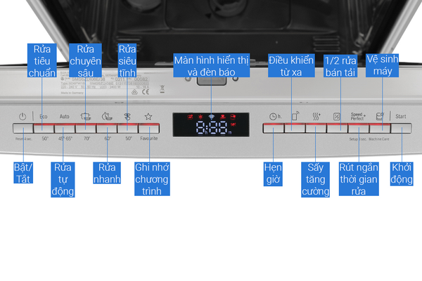 Máy rửa bát độc lập Bosch SMS6ECI11E Serie 6