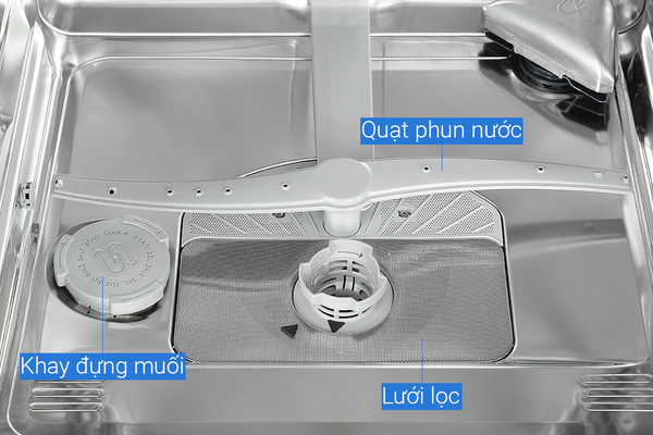 Máy rửa bát độc lập Serie 8 Bosch SMS8YCI01E sấy Zeolith