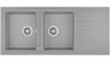 Chậu đá Teka STONE 80B-TG 2B1D GREY