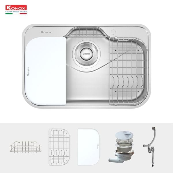 Chậu rửa bát âm Konox TARI 7851SR