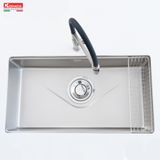 Mua Chậu rửa bát âm Konox Tari 8748SR + Vòi rửa Konox cao cấp tặng Bộ dao 5 món Impecca