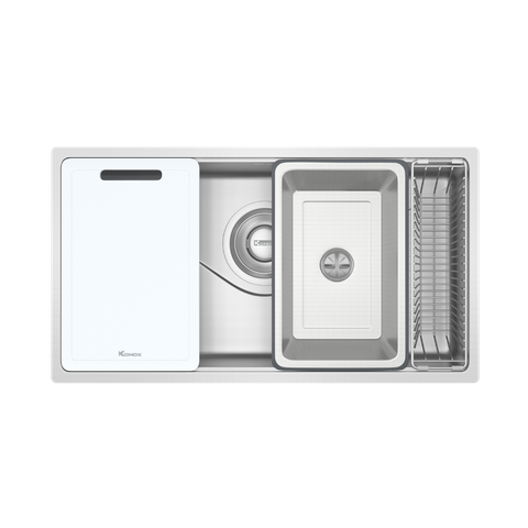 Chậu rửa bát âm tủ Konox Tari 8748SR