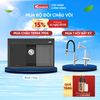 Mua Chậu rửa bát âm Konox Terra 790S Black + Vòi rửa Konox cao cấp tặng Bộ dao 5 món Impecca