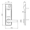 Khóa điện từ Hafele EL7700 912.05.719