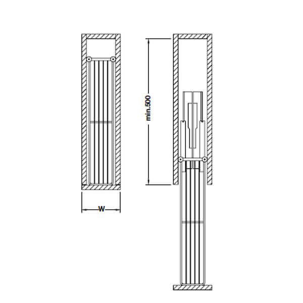 Giá đựng chai lọ Hafele 549.34.021