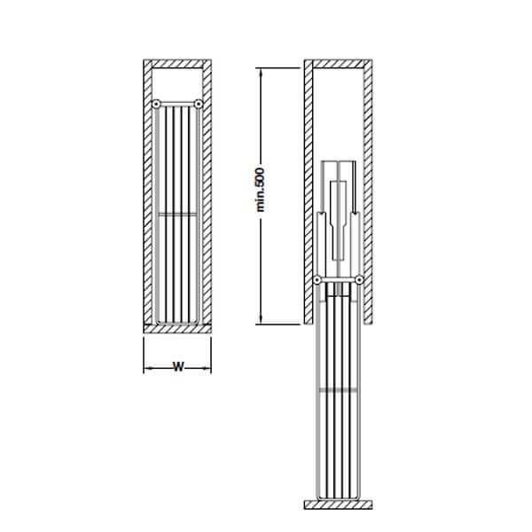 Giá đựng chai lọ Hafele 549.34.022