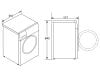 Máy giặt quần áo Hafele HW-F60A 539.96.140