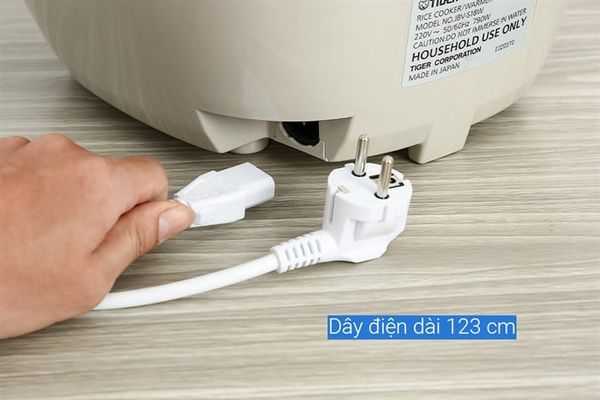 Nồi cơm điện tử Tiger 1.8 lít JBV-S18W