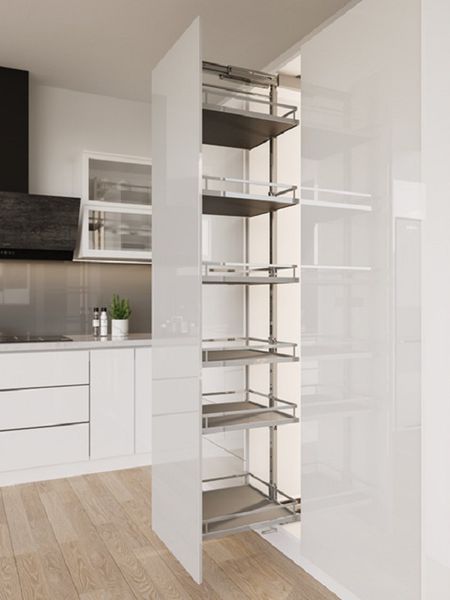 Phụ kiện Tủ đồ kho Hafele KOSMO KARA PULL 595.80.803