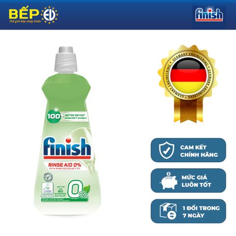 Nước làm bóng Finish eco 0% chai 400ml (Chai)
