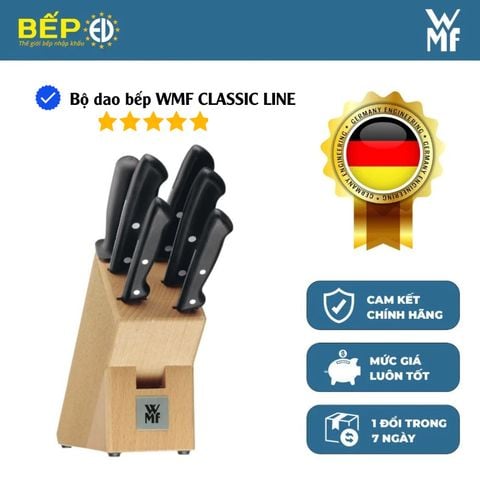 Bộ Dao Bếp WMF Classic Line 6 món Thép Không Gỉ 1874699990