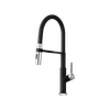 Vòi rửa bát thân mềm Konox Tema Black