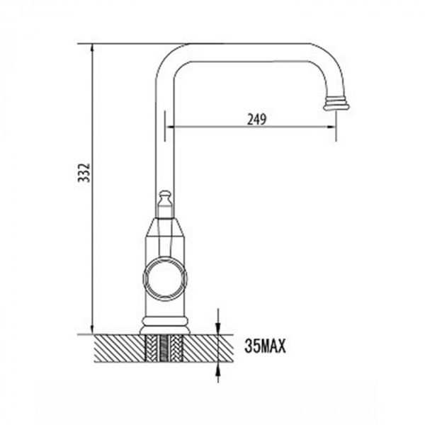 Vòi Rửa Chén Malloca K186