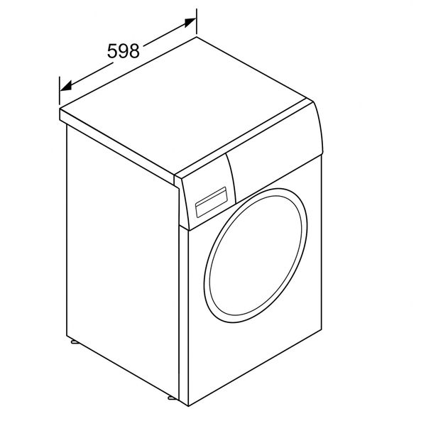 Máy Giặt Bosch 8KG WAT24480SG Serie 6