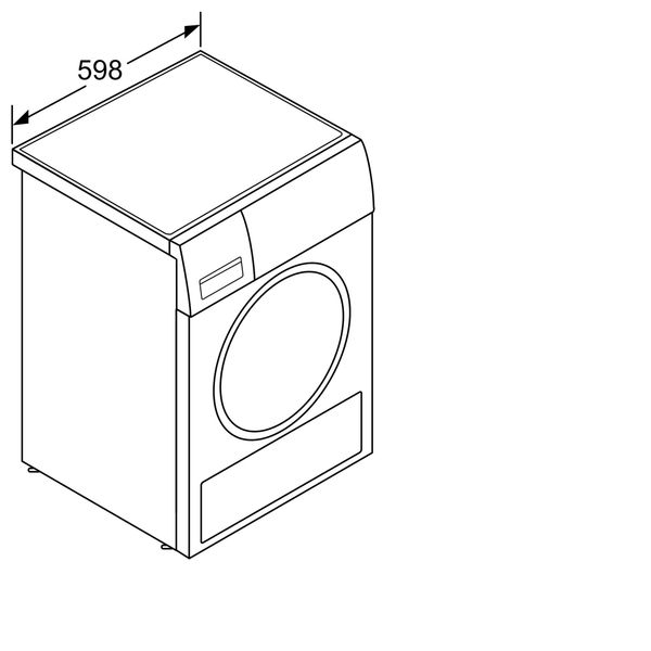 Máy Sấy Quần Áo Bosch WQG24200SG 9KG Serie 6