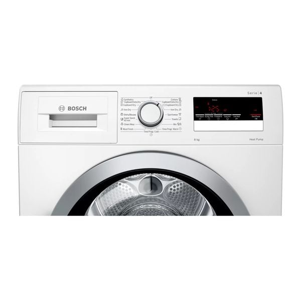 Máy Sấy Quần Áo Bosch WTR85V00SG 8KG Serie 4