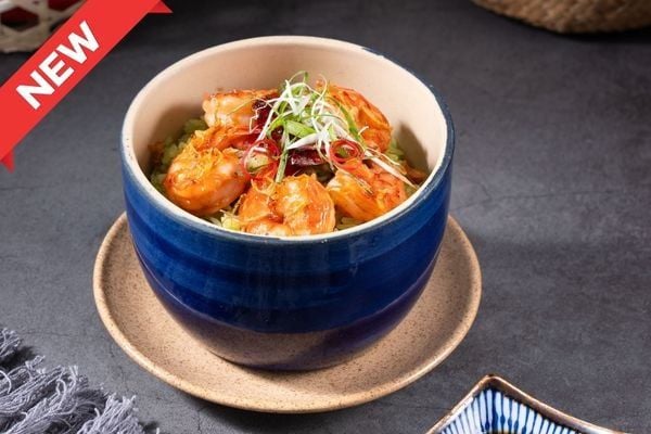  Cơm chiên lá é 