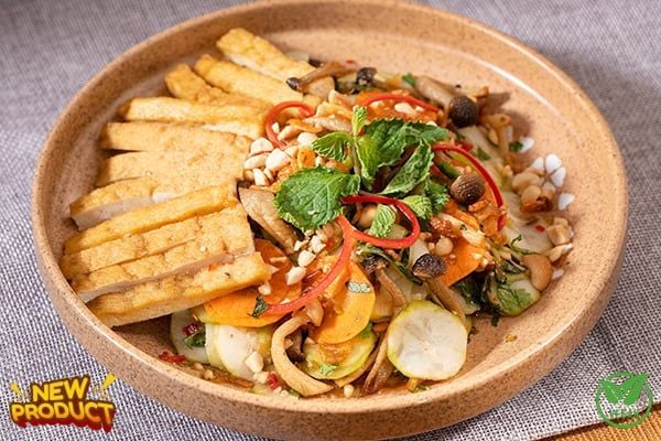  Gỏi phù trúc cóc non 