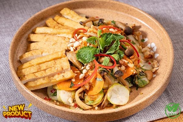  Gỏi phù trúc cóc non 
