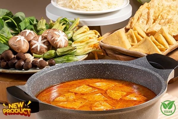  Lẩu chao khoai môn 