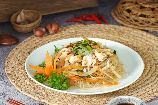  Miến xào cua 