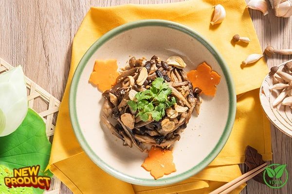  Nấm mối xào tỏi 